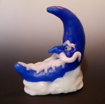 Moonman candle