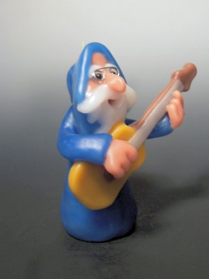 Dwarf Playing an Acoustic Guitar